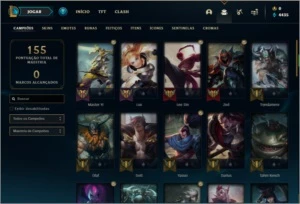 Conta prata 3 com 14 skins e 46 champs - League of Legends LOL