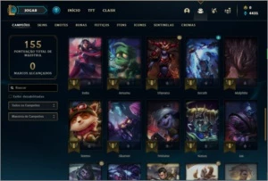 Conta prata 3 com 14 skins e 46 champs - League of Legends LOL