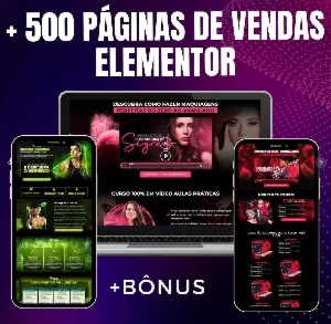 Paginas prontas Alta conversão Wordpress + Elementor - Outros