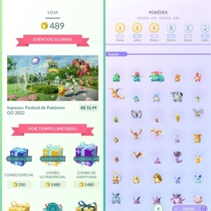 Conta Pokemon Go Nível41 - Pokémon