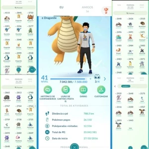 Conta Pokemon Go Nível41 - Pokémon