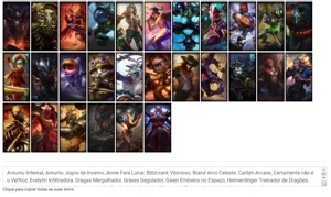 Conta Prata 3 com 62 Skins e 95 Champs - League of Legends LOL