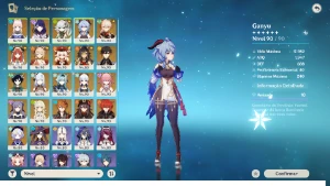 V- Conta Genshin Impact & Honkai Impact
