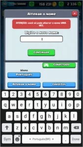 Clash Royale - Arena 10 (3.500) com 158k ouro e 2.3k gemas
