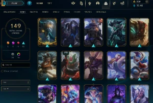 Conta Lol  full acesso  359 Rp - 149 Skins - Lv 403 - League of Legends