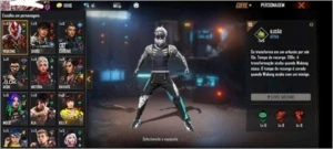 conta free fire com calsa algelical  gemada - Outros