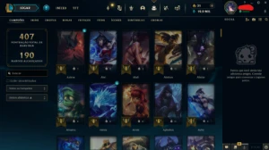 Conta League of Legends 151 Skins Full Acesso Unranked LOL