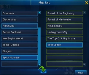 Conta mid game NADMO AOX 75/75 megidra X all maps abertos - Digimon Masters Online