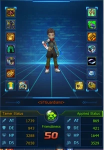 Conta mid game NADMO AOX 75/75 megidra X all maps abertos - Digimon Masters Online