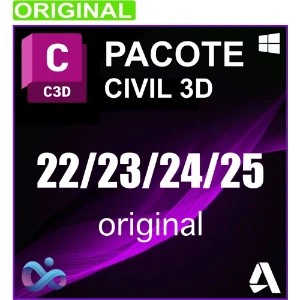 Civil 3D para Windows - Original - Softwares e Licenças