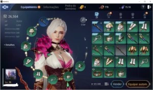 conta mir4 lvl 36 servidor SA72