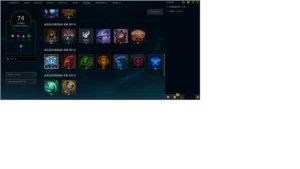 CONTA RARA DESDE A SEASON 1. DIAMANTE 2 ELO ATUAL. - League of Legends LOL