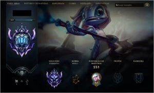CONTA RARA DESDE A SEASON 1. DIAMANTE 2 ELO ATUAL. - League of Legends LOL
