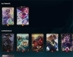 Conta League of legends com várias skins LOL