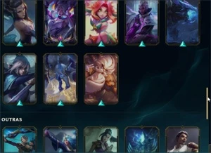 Conta League of legends com várias skins LOL