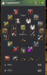 Conta BDO 740GS FULL PEN FULL P2W e vários itens e gold+ - Black Desert
