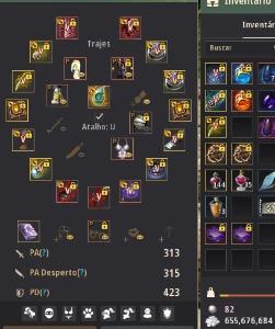 Conta BDO 740GS FULL PEN FULL P2W e vários itens e gold+ - Black Desert