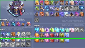 Clash of Clans Conta Antiga CV 15 Maximazado