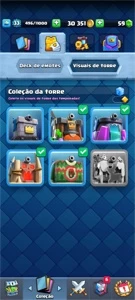 CLASH ROYALE /6000 TROFÉUS BARATO (3 PASSES) TEM CAMPEÃO/