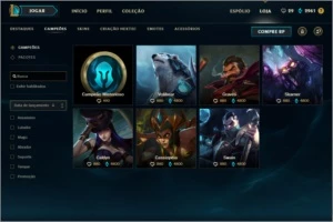 Conta League Of Legends 100 skins e 133 champ LOL