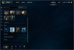 Conta League Of Legends 100 skins e 133 champ LOL