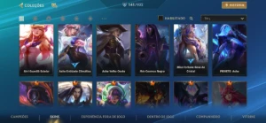 Conta Full Skin Ashe - League of Legends: Wild Rift LOL WR