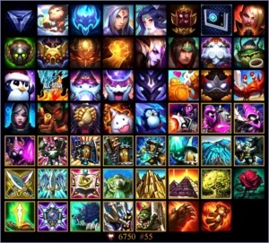 Conta Diamante | 91 Campeões | 53 Skins - League of Legends LOL