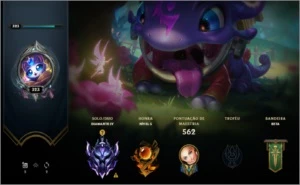 Conta Diamante 4 com skins venda rapida - League of Legends LOL