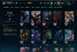 Unranked com 80 Champs e 28 Skins ( JG / ADC / SUP ) - League of Legends LOL