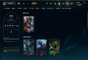 Unranked com 80 Champs e 28 Skins ( JG / ADC / SUP ) - League of Legends LOL