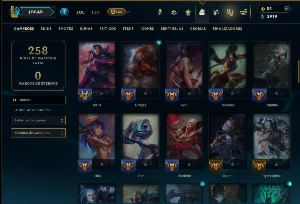 Unranked com 80 Champs e 28 Skins ( JG / ADC / SUP ) - League of Legends LOL