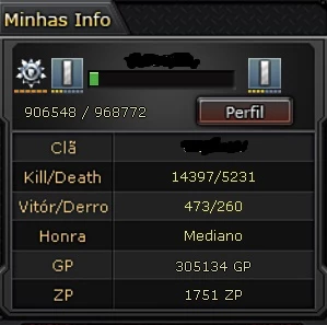 Conta CF AL com VIP DIAMANTE e KD SUPER POSITIVO - Crossfire
