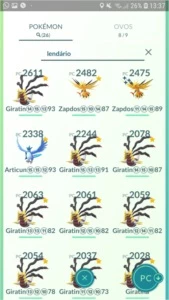 Conta de pokemon go lvl 30 - Pokémon