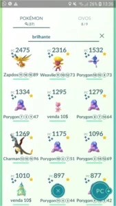 Conta de pokemon go lvl 30 - Pokémon