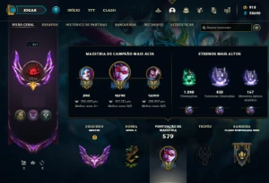 Conta LOL Mestre - League of Legends