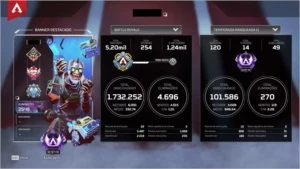 CONTA MESTRE COM HERANÇA DA LIFELINE PC APEX LEGENDS