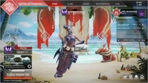 CONTA MESTRE COM HERANÇA DA LIFELINE PC APEX LEGENDS