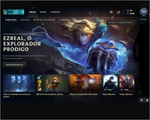 Conta League Of Legends Platina 3 275 skins LOL