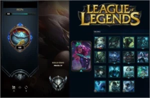 Conta LoL Prata - 46 Campeões, Nível 66 - League of Legends