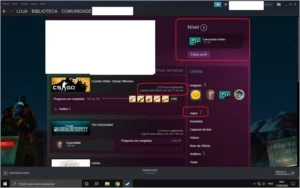CONTA CS GO ÁGUIA 2 E SHERIF, INVETARIO MT BO, QUASE 800H - Counter Strike