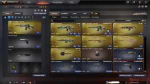 Conta Barrinha de Prata com Vip Cyborg simples - Crossfire