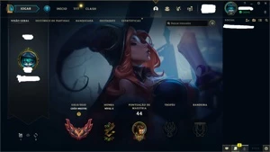 Conta lol Grão-mestre - League of Legends