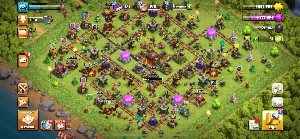 Cv 14: 6 Construtores Lvl 176 Único Dono + Cv10 E Cv9 Brinde - Clash of Clans