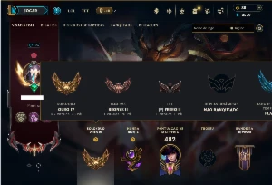 Ouro 4 com 155 Champs e 76 Skins +5 Prestigios - League of Legends LOL
