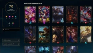 Conta de lol e valorant com mais de 1000 reais gastos - League of Legends