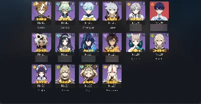 Conta Premium Genshin Impact Ar60 82 Personagens