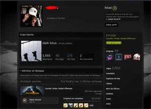 Conta steam lotada de jogos lvl 15gc global - Counter Strike CS