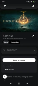 Conta PSN Completa: Elden Ring + RE4 Remake + GoW Ragnarök + - Outros