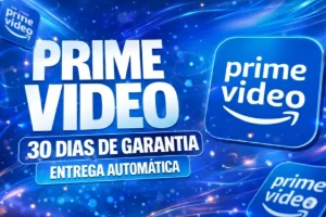 Prime video (Temos conta e tela privada)30 dias - Assinaturas e Premium