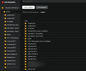 Pacote Completo De Trilhas E Efeitos Sonoros Profissionais - Outros